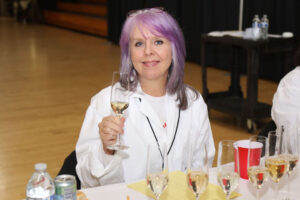 Photos of the 2024 Wine Judging